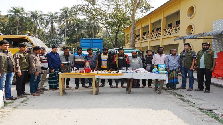 কুমিল্লায় আন্তঃজেলা ডাকাত চক্রের ১২ ডাকাত আটক