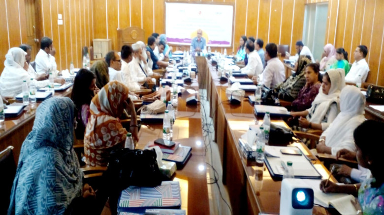 ফরিদপুরে মানব পাচার ও চোরাচালান প্রতিরোধ ও দমন অধ্যাদেশ বিষয়ে অংশীজনদের সাথে সেমিনার
