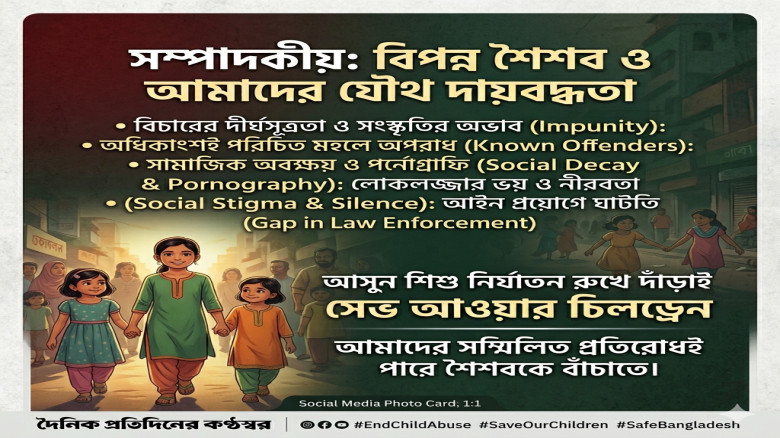 বিপন্ন শৈশব ও আমাদের যৌথ দায়বদ্ধতা