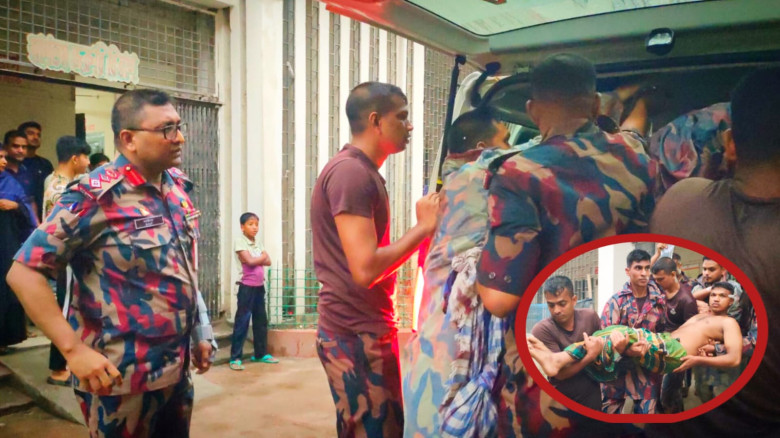 শার্শায় টহলরত অবস্থায় বজ্রপাতে আহত বিজিবি সদস্য,ঘটনাস্হলে ৪৯ বিজিবির অধিনায়ক