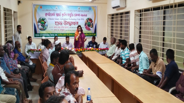 ঝিকরগাছায় তিন দিনব্যাপী ক্লাইমেট স্মার্ট কৃষি প্রযুক্তি মেলা-২০২৬ শুরু