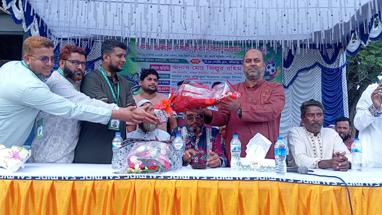 জালাই পাইকেল স্পোর্টিং ক্লাব ফুটবল টুর্নামেন্টে ভাইস চেয়ারম্যান পদে প্রার্থিতার ঘোষণা রফিকুল ইসলাম